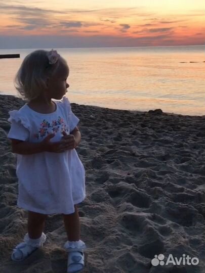 Летний костюм для девочки H&M 92
