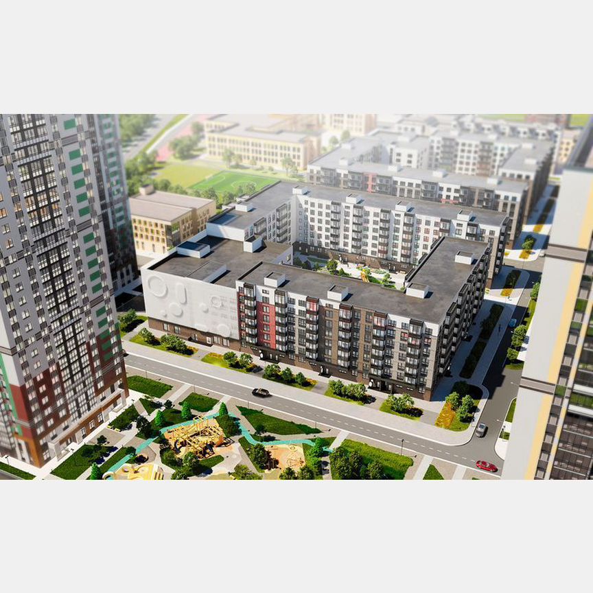 2-к. квартира, 60,7 м², 5/8 эт.