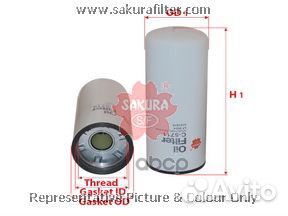 Фильтр масляный donaldson C5710 C5710 Sakura