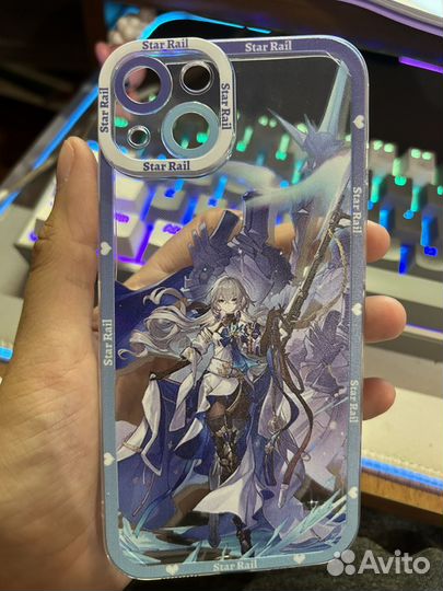 Чехол на iPhone 14 Броня honkai: star rail