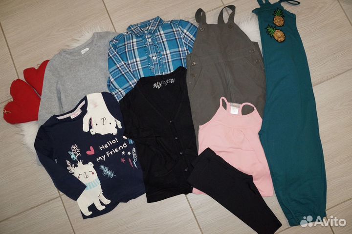 Фирменные вещи на девочку 98-104