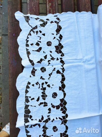 Старинная Скатерть, ручная работа