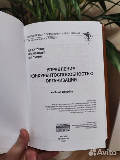 Управление конкурентоспособностью организации