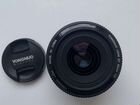 Объектив Yongnuo 35 mm f2.0 for Canon объявление продам