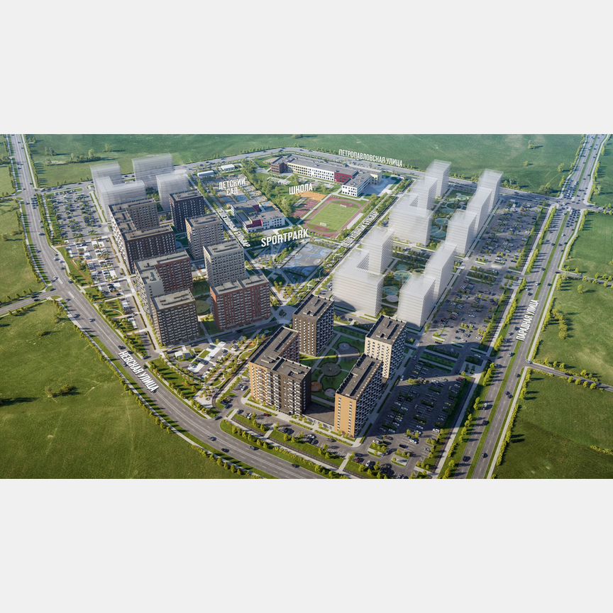 1-к. квартира, 39,8 м², 12/12 эт.