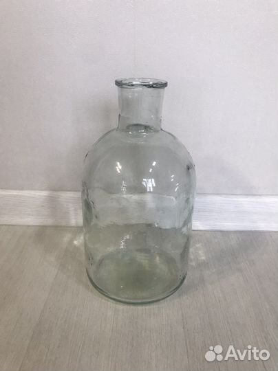 Банка бутыль с узким горлом