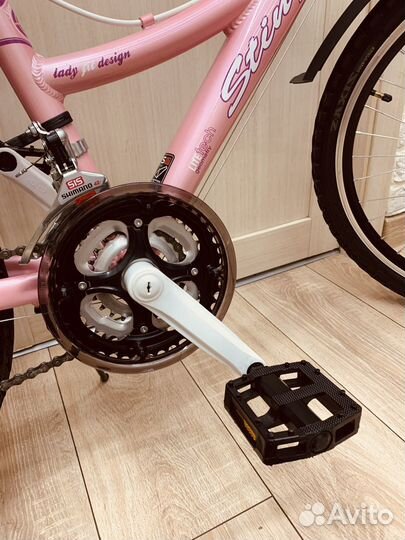 Новый велосипед алюминий подросток 24 д