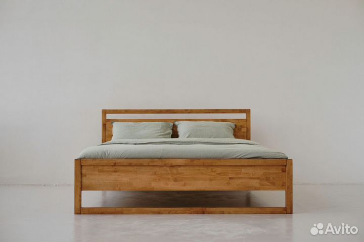 Кровать двуспальная Next 160х200 из массива дерева