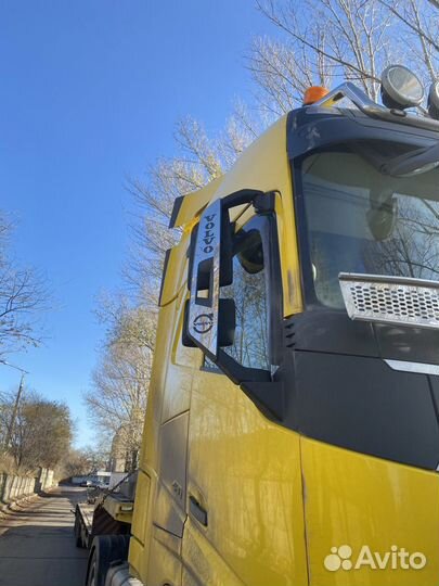 Накладки на зеркала Volvo fh4 из нержавеющей стали