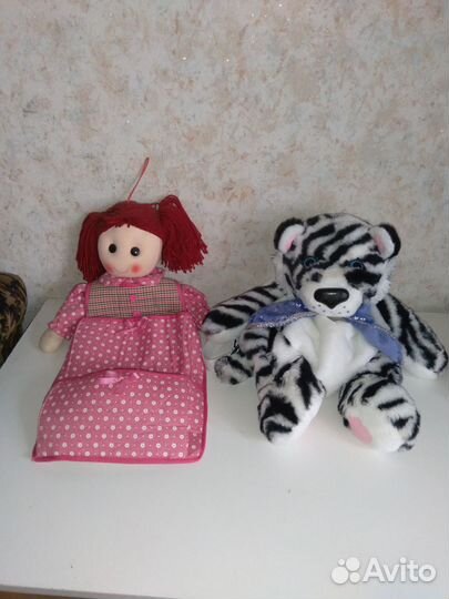 Рюкзак детский новый кукла игрушка-кармашек