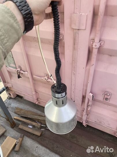 Подогреватель инфракрасный серебряный IR-S-775