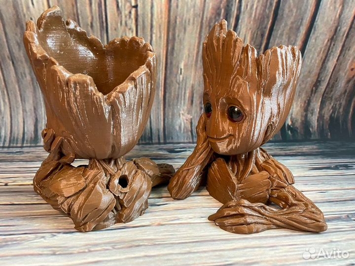 Набор фигурных кашпо для цветов