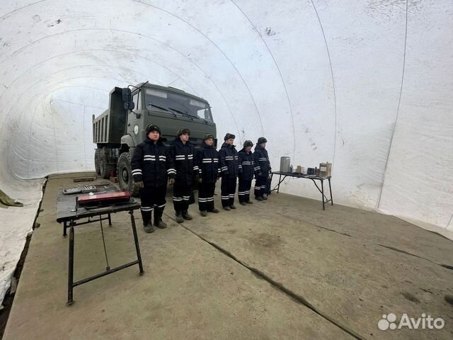 Быстровозводимый модуль. Бескаркасная палатка