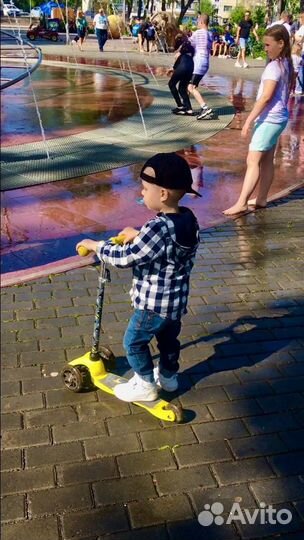 Самокат детский трехколесный kreiss