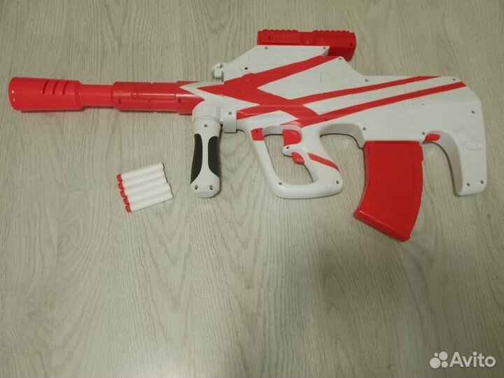 Nerf бластер fortnite нерф автомат фортнайт