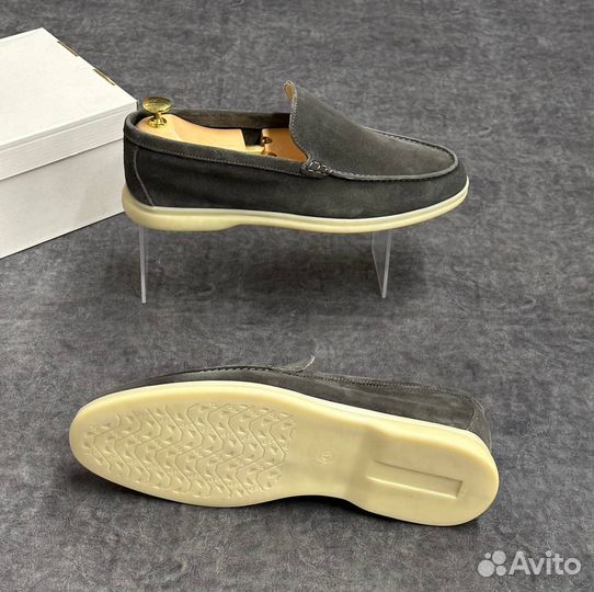 Лоферы мужские loro piana премиум