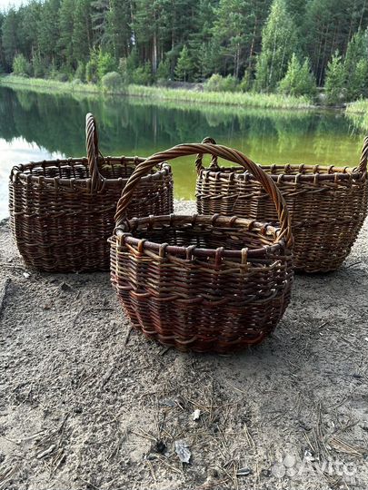 Корзина плетеная