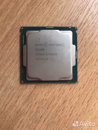 Процессор intel pentium g5400