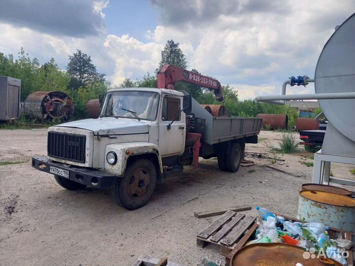 ГАЗ 3309 с КМУ, 2006