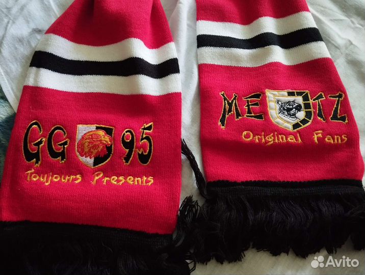 Футбольные шарфы.Бригадный шарф ультрас Метца