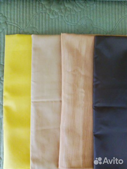 Ткани СССР: Ситец. Фланель. Шелк. Искусствен ткань