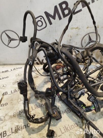 Проводка двигателя om642 Mercedes R-Class W251