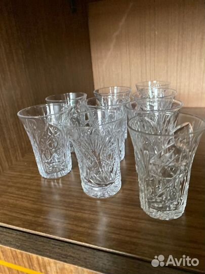 Рюмки хрусталь СССР