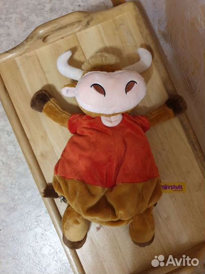 Мягкая детская игрушка Бык