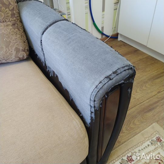 Диван прямой раскладной бу