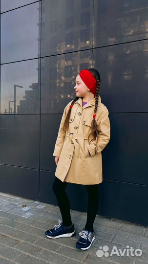 Плащ тренч для девочки