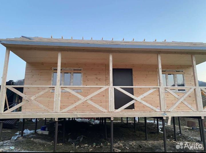 Строительство каркасных домов бань беседок