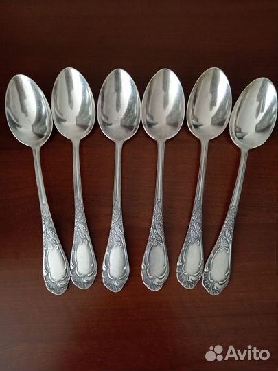 Ложки столовые мельхиор Дубок