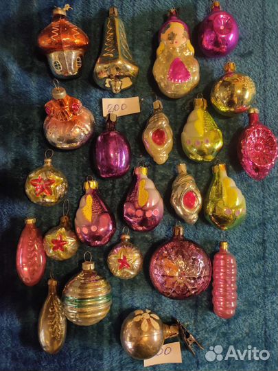 Новогодние игрушки СССР