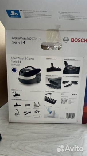 Моющий пылесос Bosch Serie 4 BWD41740