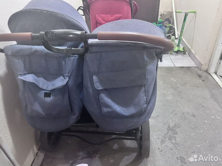 Коляска для двойни