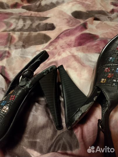 Босоножки женские, р. 37,нат.кожа