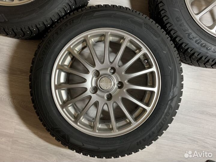 Колеса в сборе r16 зимние 5 114.3 goodyear