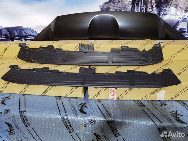 Накладка бампера задняя Lexus Gx 460