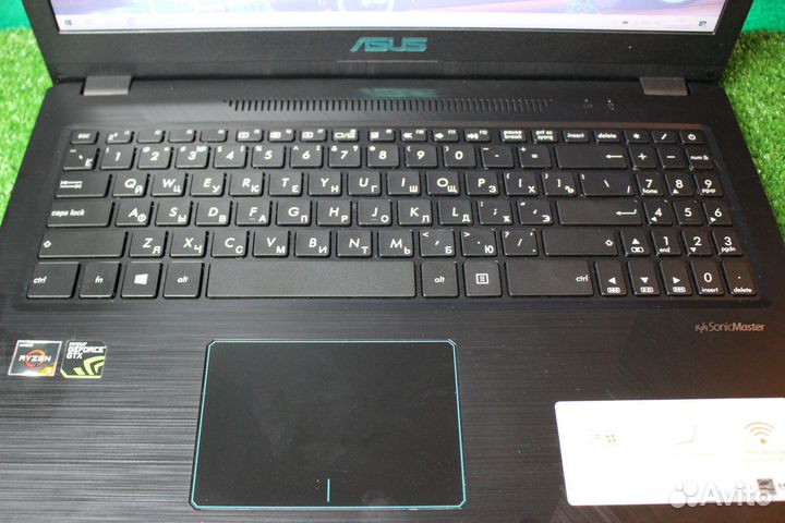 Игровой Asus F570ZD Ryzen5/GTX1050 2G/10G/SSD