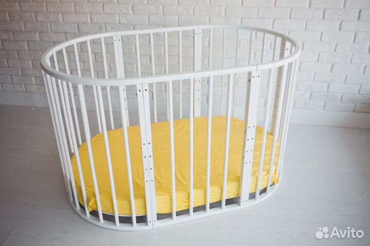 Детская кроватка круглая