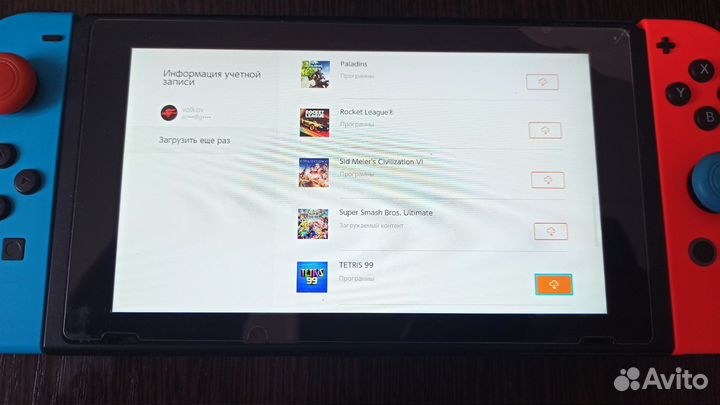 Nintendo switch с играми и допами