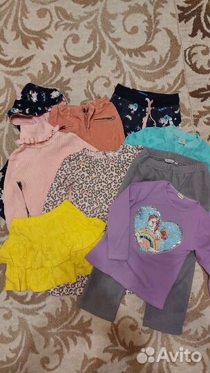 Пакет одежды для девочки 122