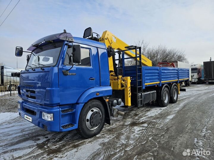 КАМАЗ 65117 с КМУ, 2015