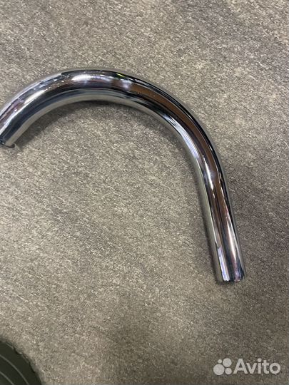 Патрубкок левый выхлопной (колено) ява 634