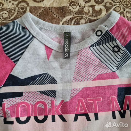 Детские вещи пакетом для девочек 74 80