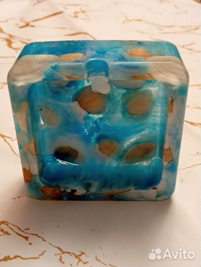 Пепельница из эпоксидной смолы