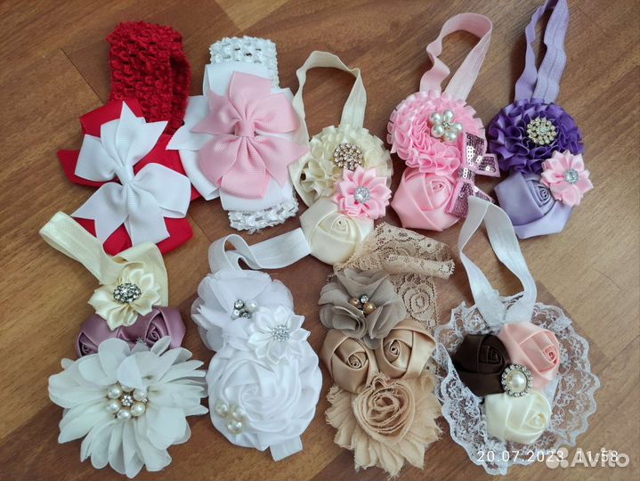 Повязки на голову для девочек