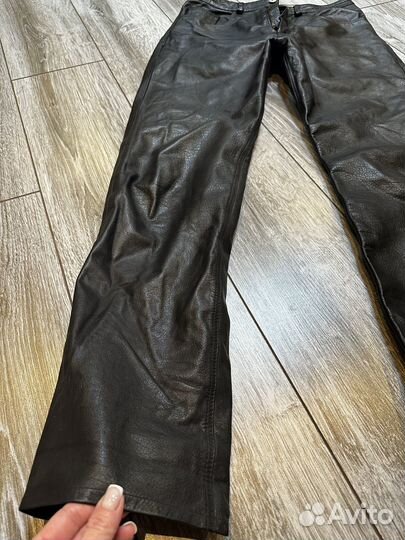 Брюки кожаные натуральные 44/46