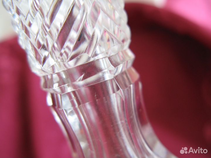 Вазочка антикварная, стекло, начало 20 века