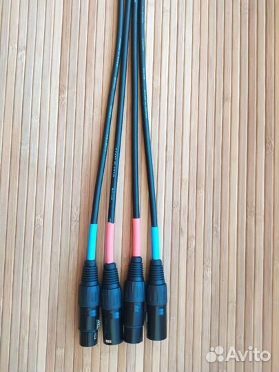 Межблочный Провод Япония XLR male на XLR female